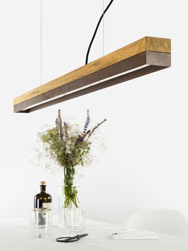GantLights C1o Corten Pendelleuchte Corten Stahl