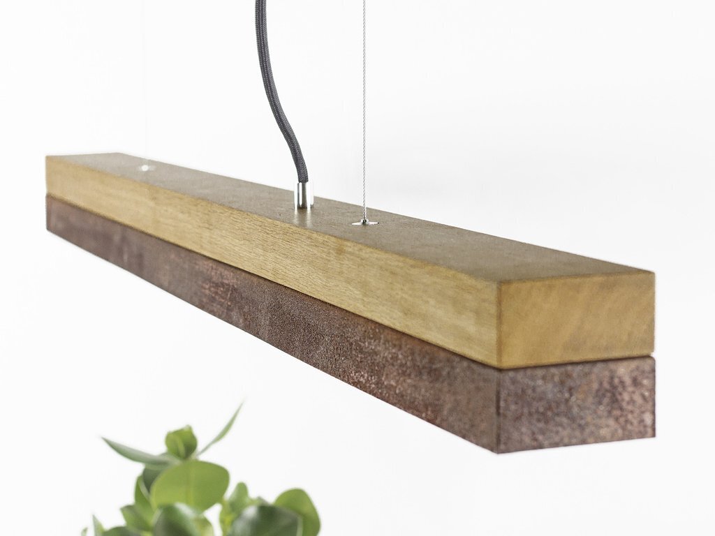 GantLights C1o Corten Pendelleuchte Corten Stahl