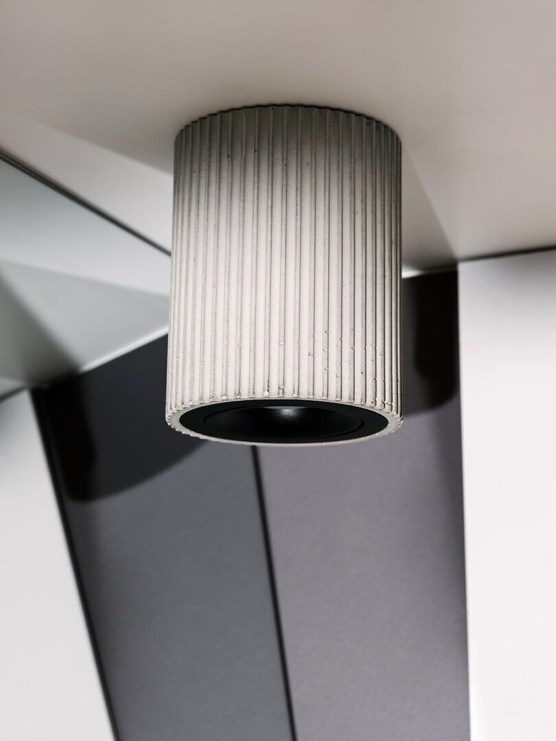 Gantlights S2 - Deckenspot: Betongrau
