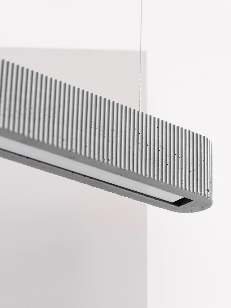 Gantlights S4 Pendelleuchte: Betongrau
