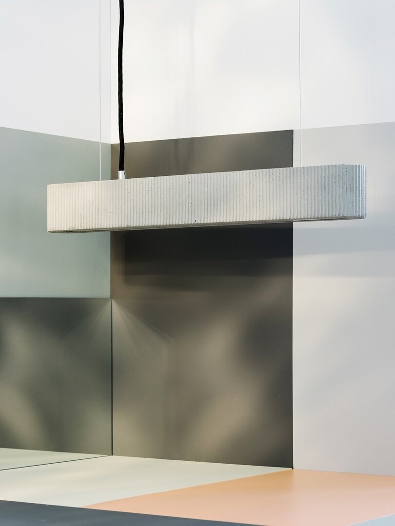 Gantlights S4 Pendelleuchte: Betongrau