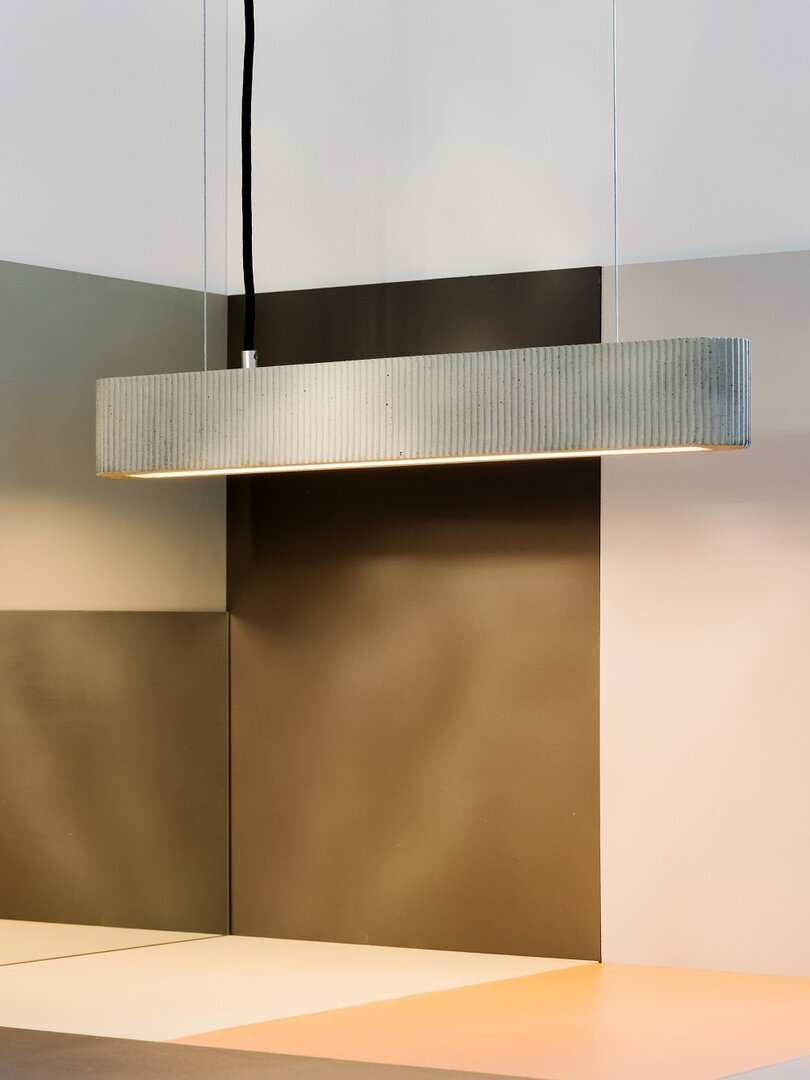 Gantlights S4 Pendelleuchte: Betongrau