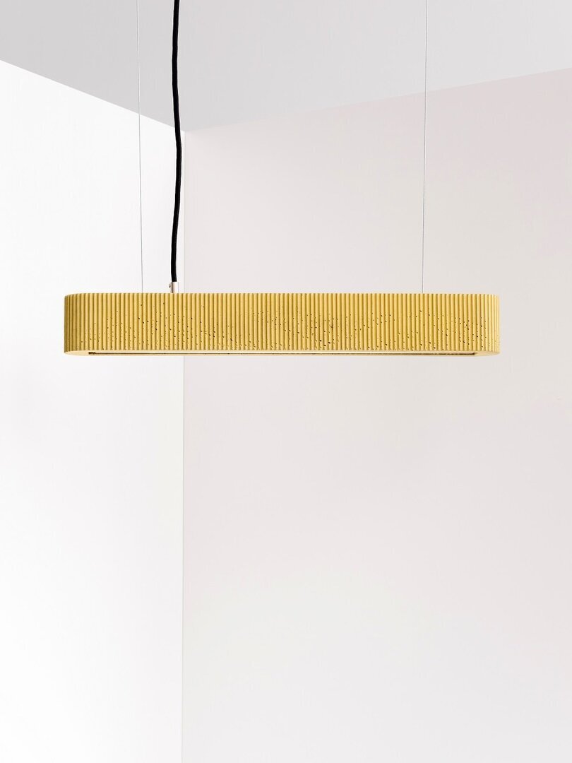 Gantlights S4 Pendelleuchte: Sand Gelb