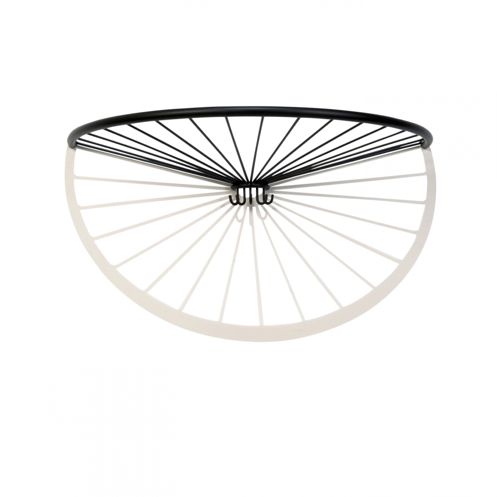 OK Design Pinna Hat Shelf-black