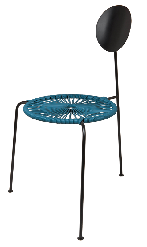 Ok Design Centro Chair - Petroleum Blue