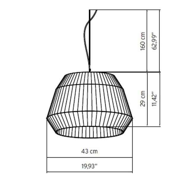 Modoluce Loto E27 Pendelleuchte