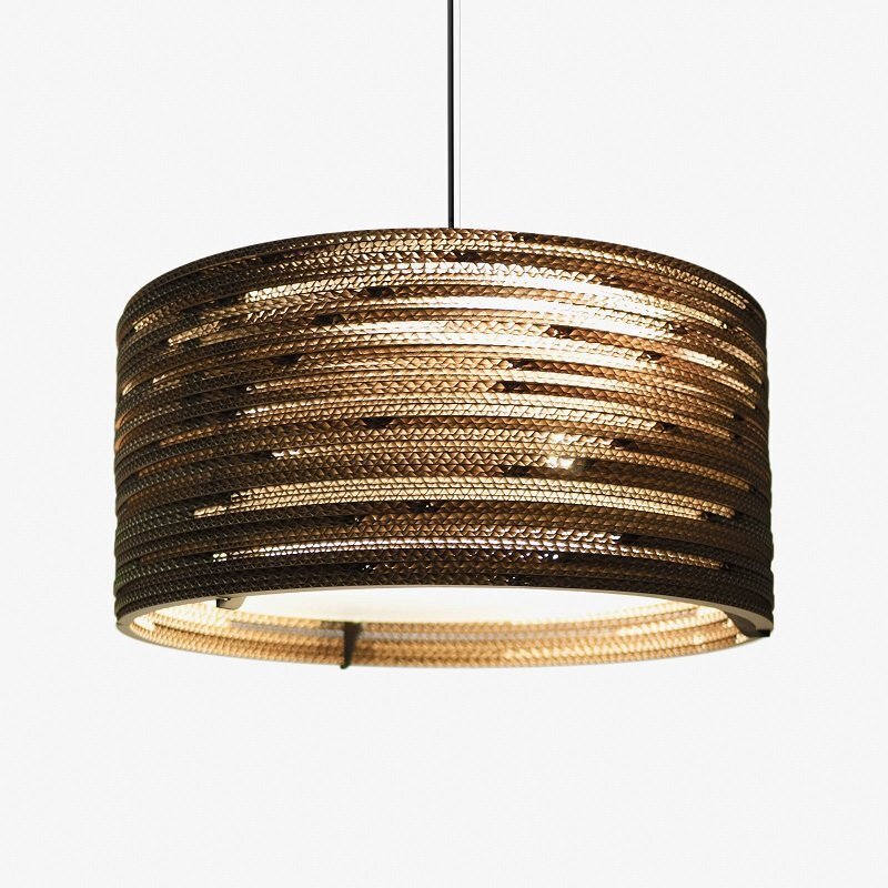 Graypants Drum18 Pendant Natural