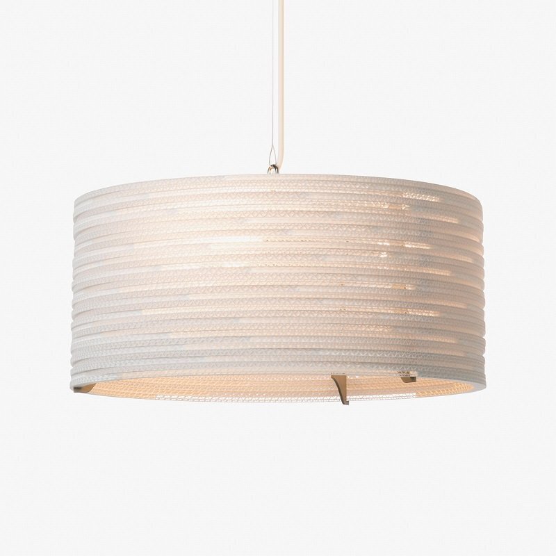 Graypants Drum18 Pendant White