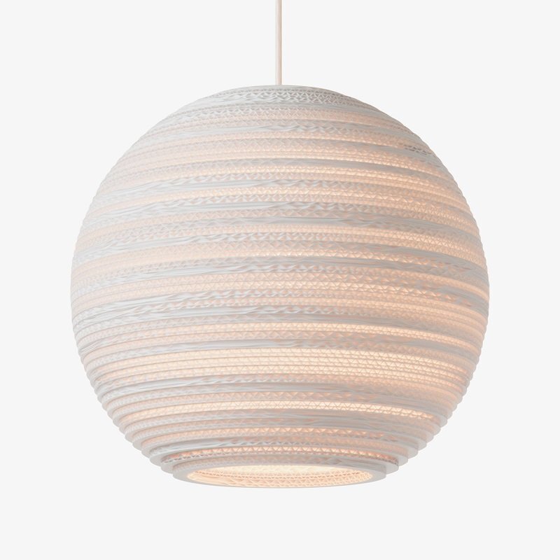 Graypants Moon14 Pendant White