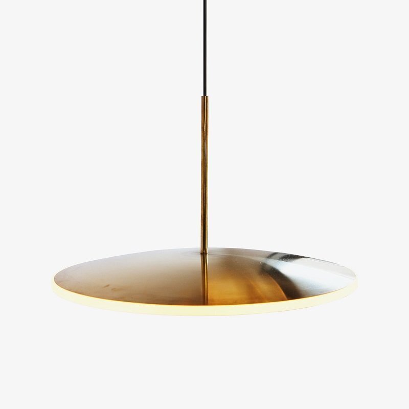 Graypants Dish17h Pendant Brass