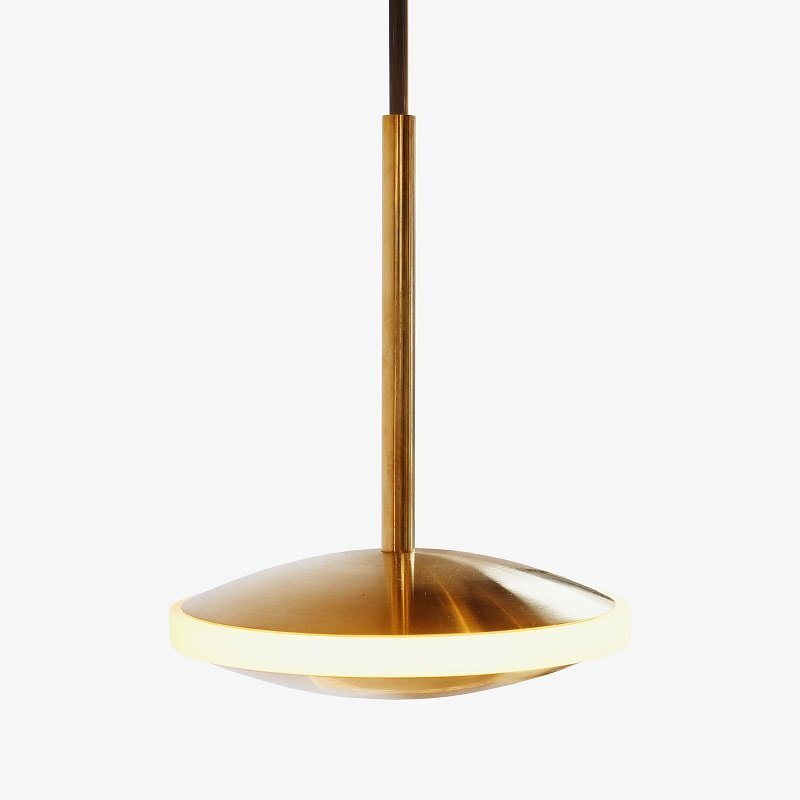Graypants Dish6h Pendant Brass