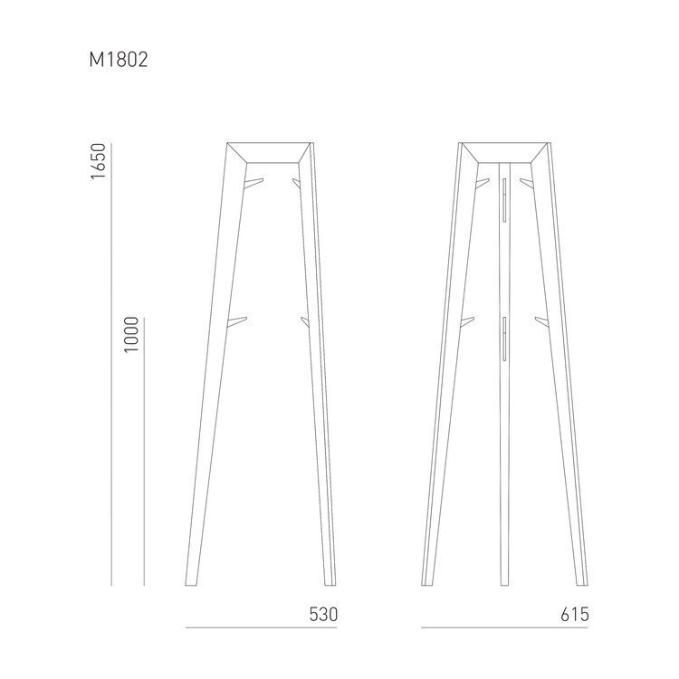 Mint Coat Stand