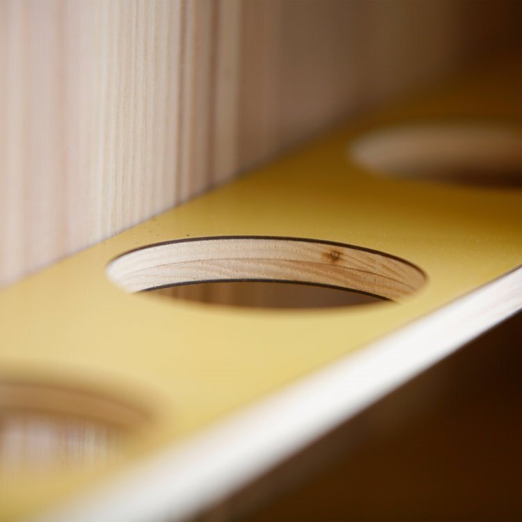 Mint Mirror Storage