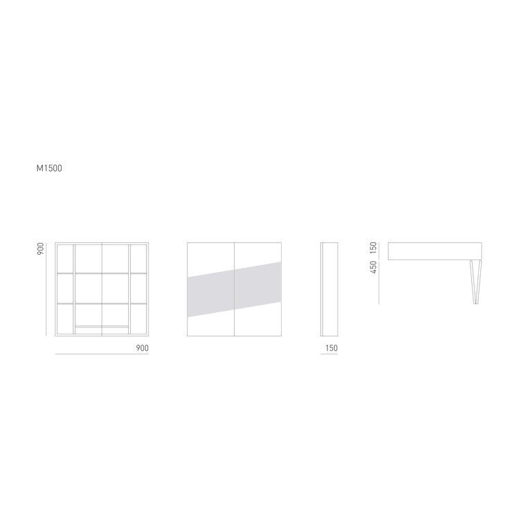 Mint Mirror Storage