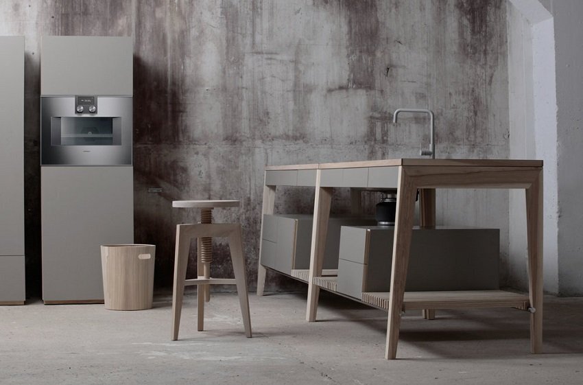 Mint Freestanding Kitchen Sets Large with Three Storage