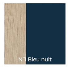 Drugeot Bibliothèque Mixage 100 - N°1 Bleu nuit