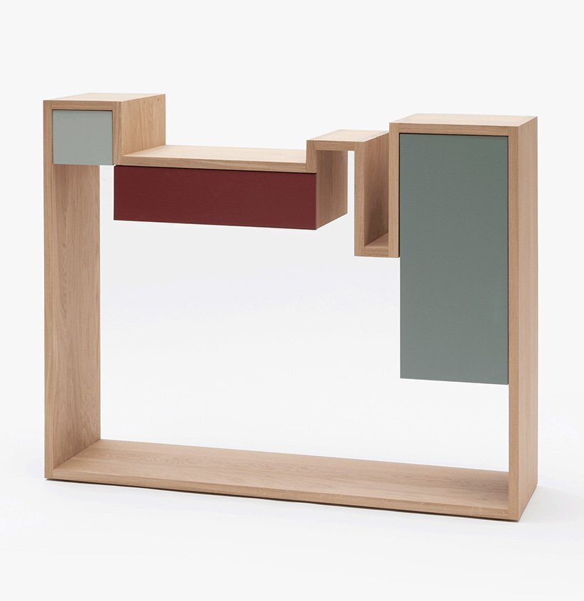 Drugeot Console Glycine Avec Rangements