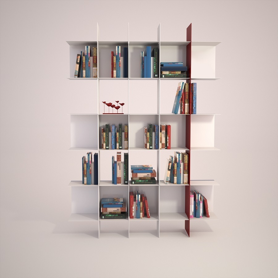 Meme Design INNESTO (Supporting Base) for The Metal Bookcase