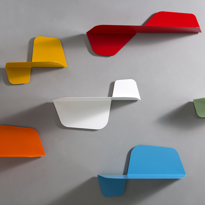 Meme Design FLAP Metal Shelf