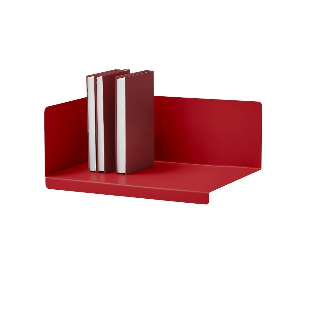 MEMEDESIGN Sabrina - Regal - ROSSO DALIA - RAL 3003 - L 40cm