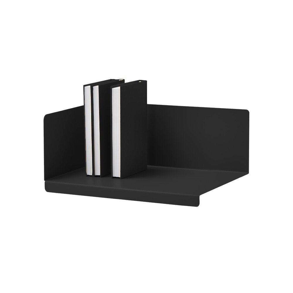 MEMEDESIGN Sabrina - Regal - NERO - RAL9005 - L 40cm