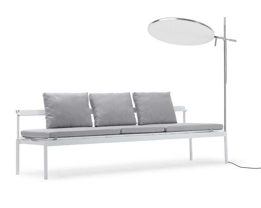 Extremis Sol+Luna Australis Outdoor Lounge Bed With Backrest