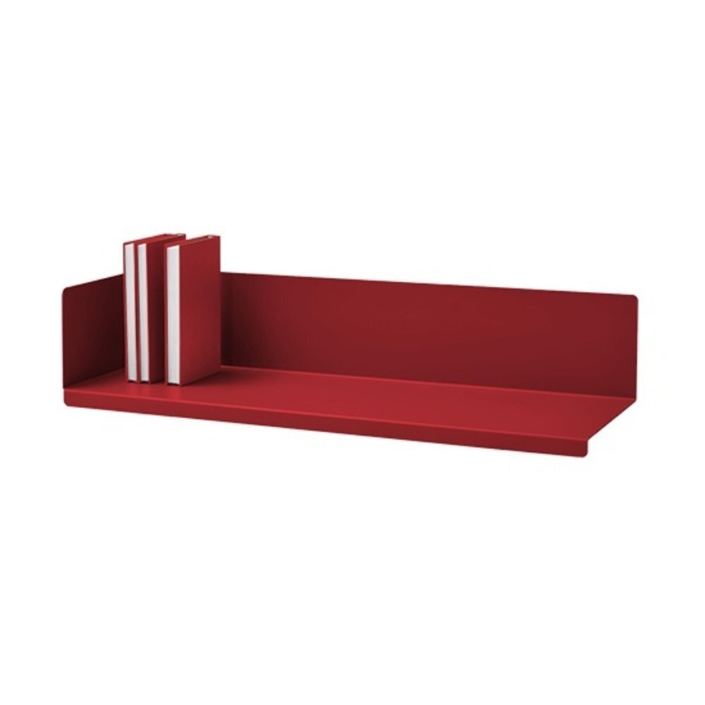 MEMEDESIGN Sabrina - Regal - ROSSO DALIA - RAL 3003 - L 80cm