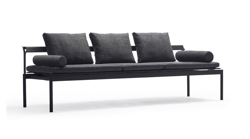 Extremis Sol+Luna Australis Outdoor Lounge Bed With Backrest
