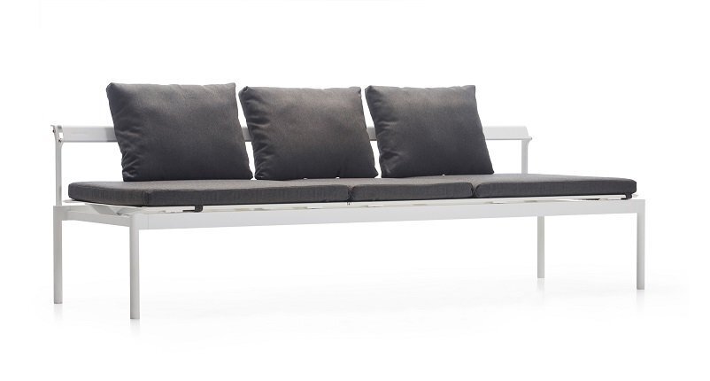 Extremis Sol+Luna Australis Outdoor Lounge Bed With Backrest