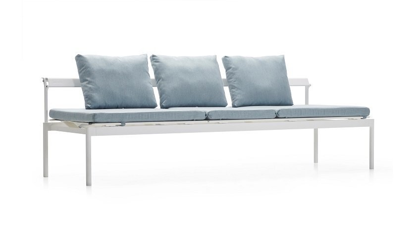 Extremis Sol+Luna Australis Outdoor Lounge Bed With Backrest