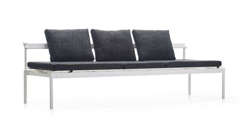 Extremis Sol+Luna Australis Outdoor Lounge Bed With Backrest