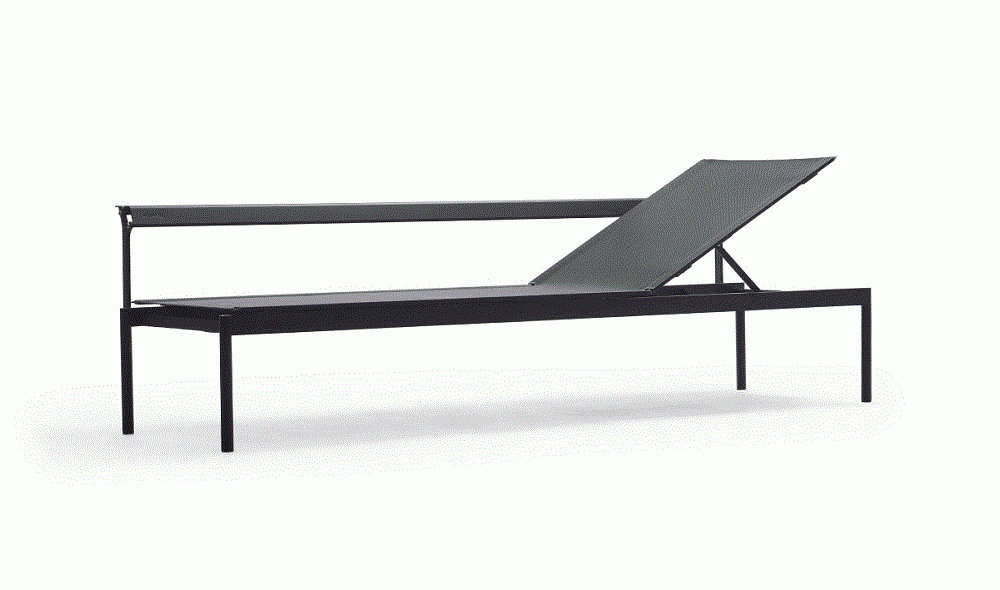 Extremis Sol+Luna Australis Outdoor Lounge Bed With Backrest