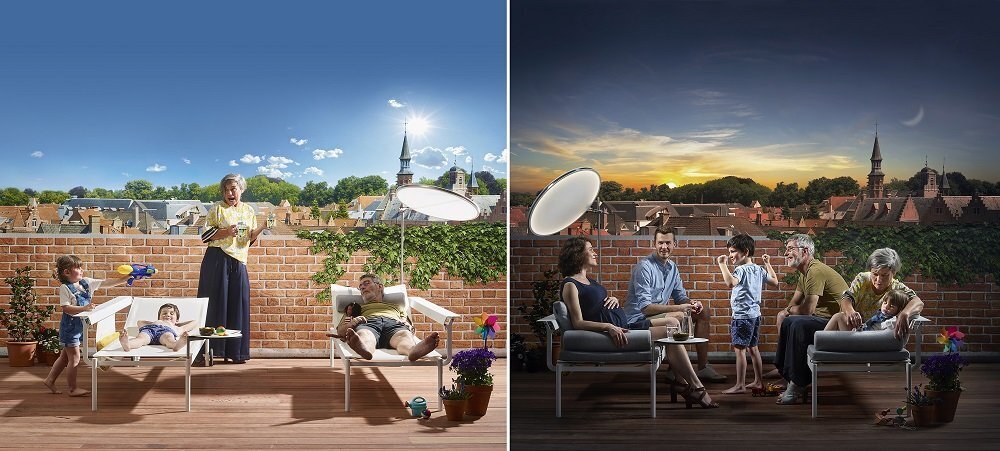 Extremis Sol+Luna Australis Outdoor Lounge Bed With Backrest