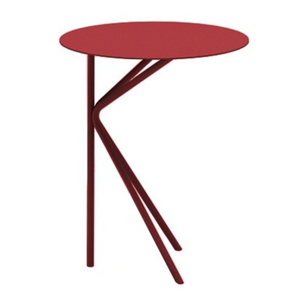 MEMEDESIGN Twin Alto - Couchtisch - ROSSO DALIA - RAL 3003