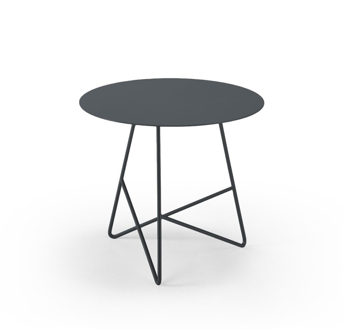 MemeDesign Ermione Metall - Couchtisch - Ø 50 x H 44 cm - Grafite
