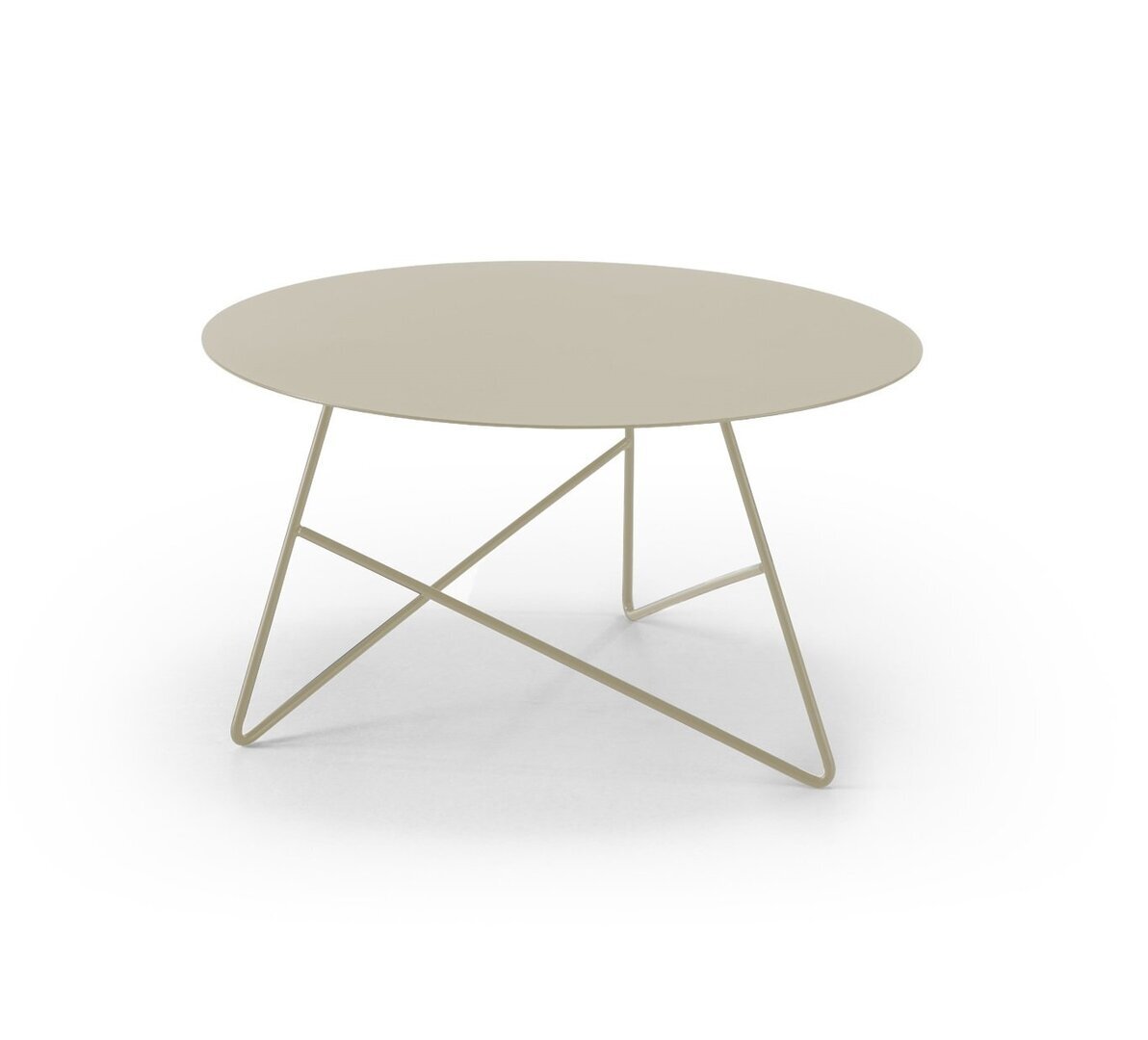 MemeDesign Ermione Metall - Couchtisch - Ø 65 x H 35 cm - Canapa