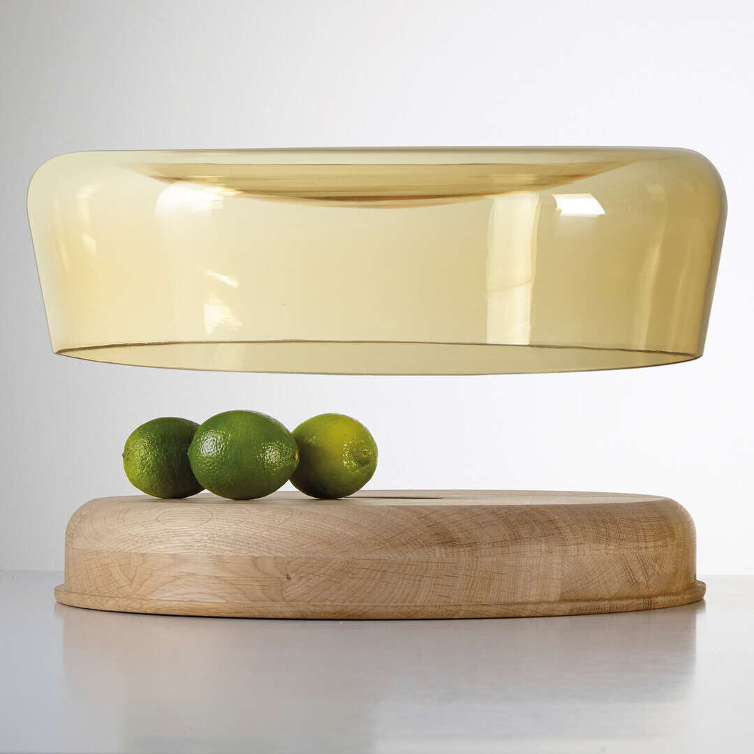 Peruse - Double Bowl - Eiche geölt / Glas klar