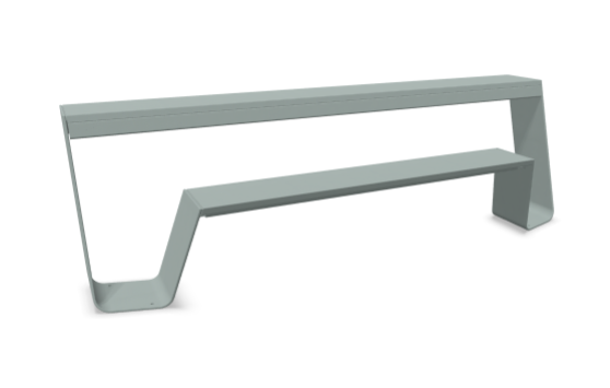 Extremis Hopper Bench 240 cm - Verdigris