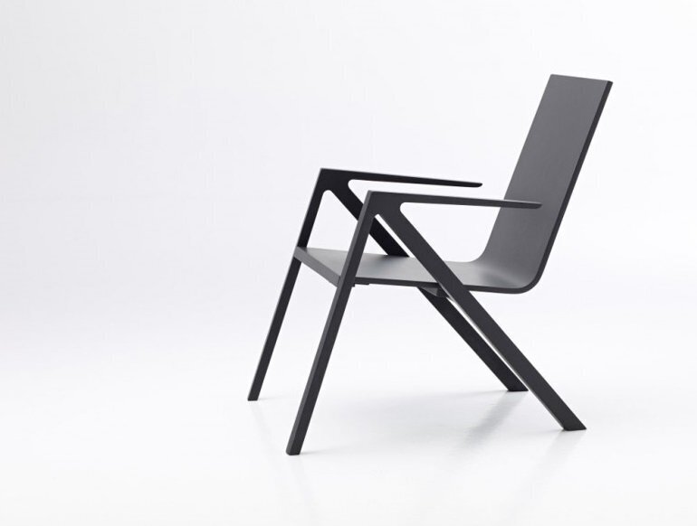 Peruse Félix Relax Chair - tiefschwarz
