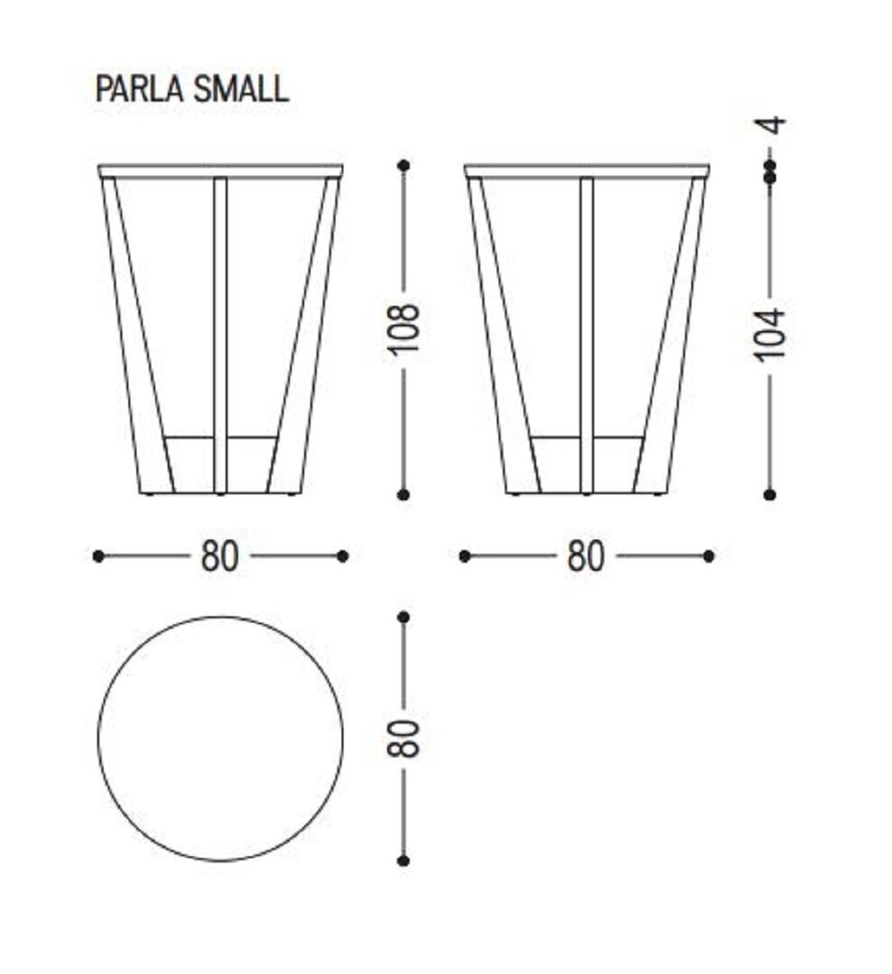 Riva1920 Parla Big & Small - Stehtisch