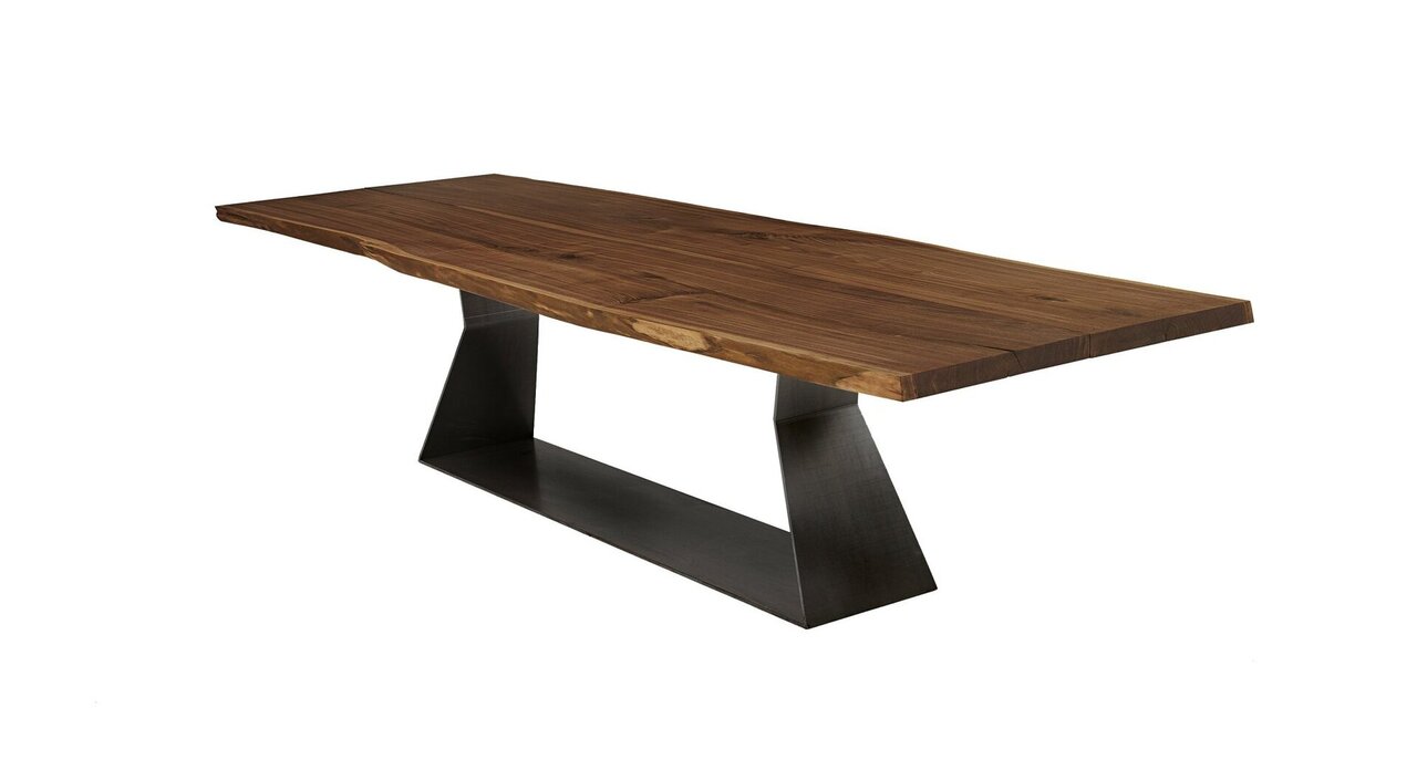Riva1920 BEDROCK PLANK C - Esstisch - Nussbaum