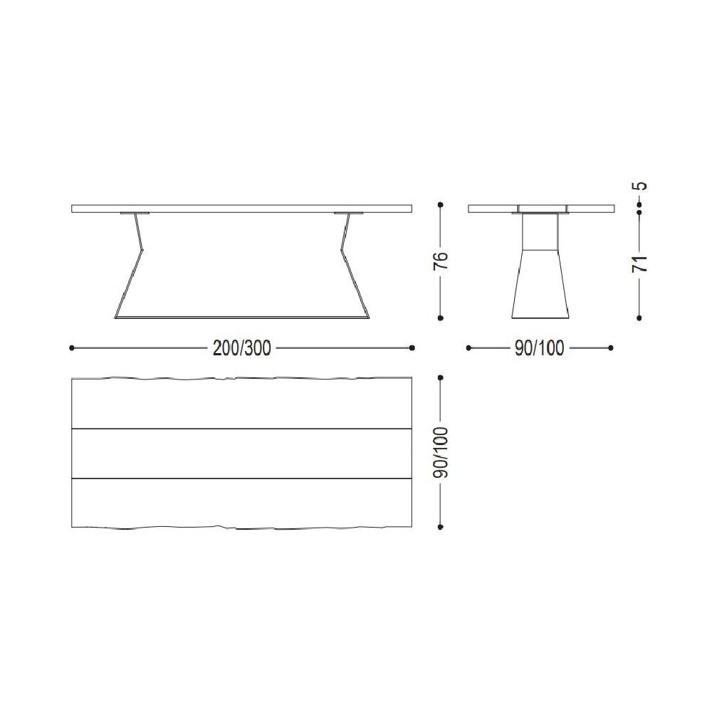 Riva1920 Bedrock Plank - Sitzbank