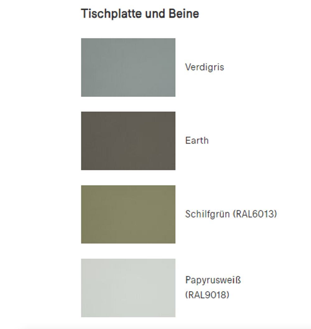 Extremis Marina - 2 Beine - Tisch