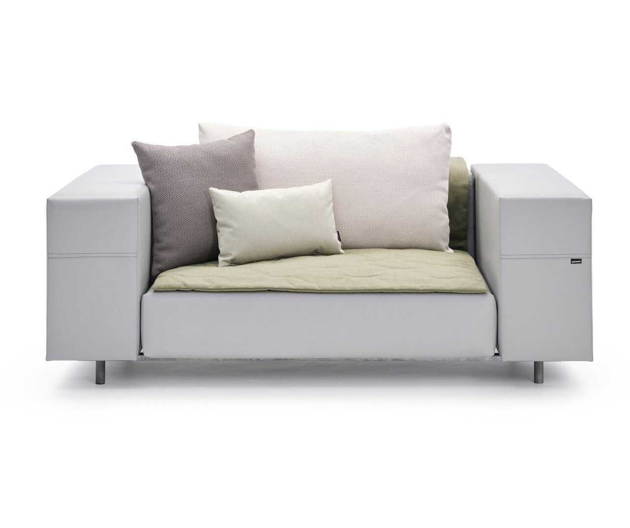 Extremis Walrus - Club Chair - Light Grey - Mit 1 Staufach