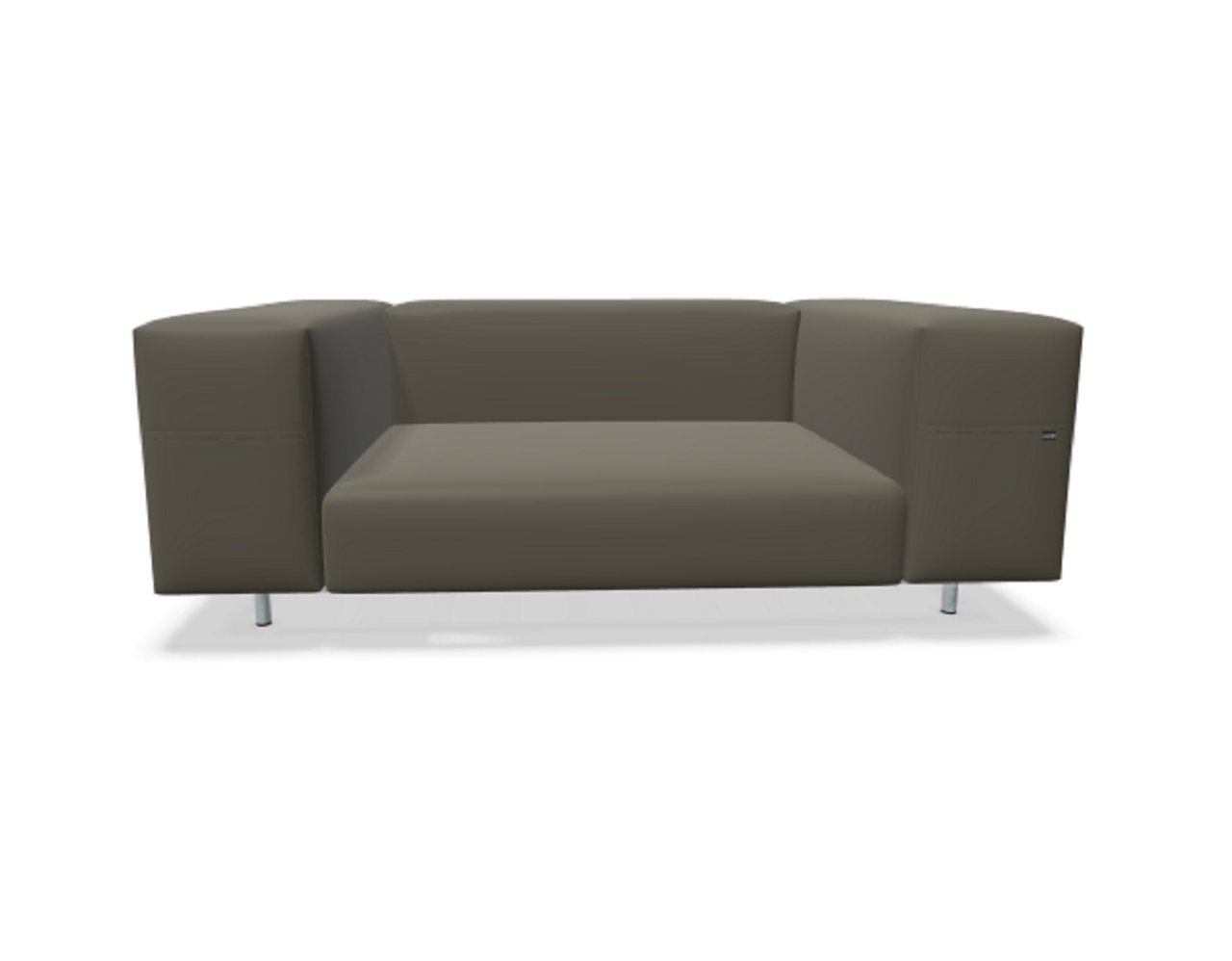 Extremis Walrus - Club Chair - Earth - Mit 1 Staufach