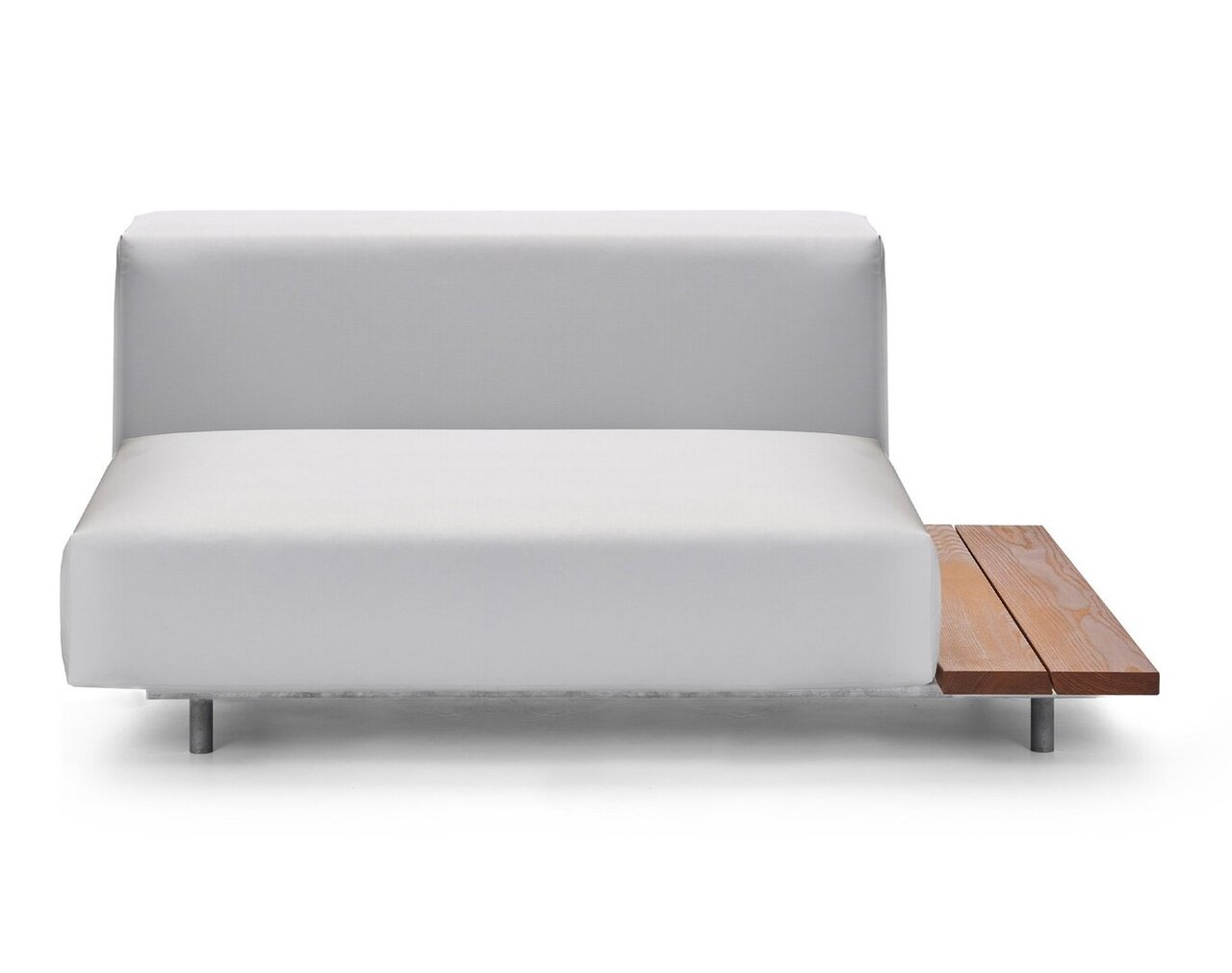 Extremis Walrus - Modul mit Seitentisch - Hellwood / Light Grey