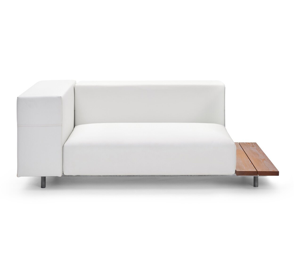 Extremis Walrus - Eckmodul mit Seitentisch - Chalk