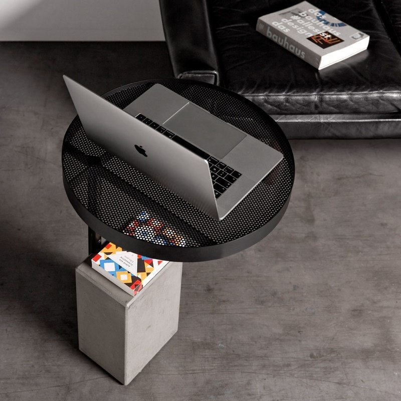 Lyon Beton Twist Side Table