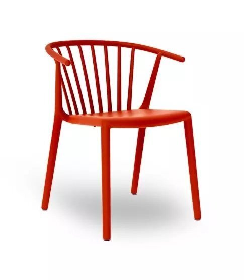 Resol Woody - Gartenstuhl: Red