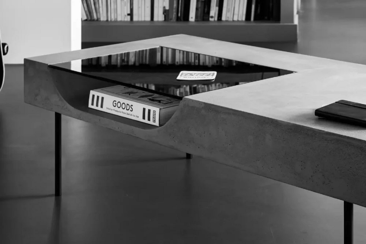 Lyon Beton Curb - Couchtisch
